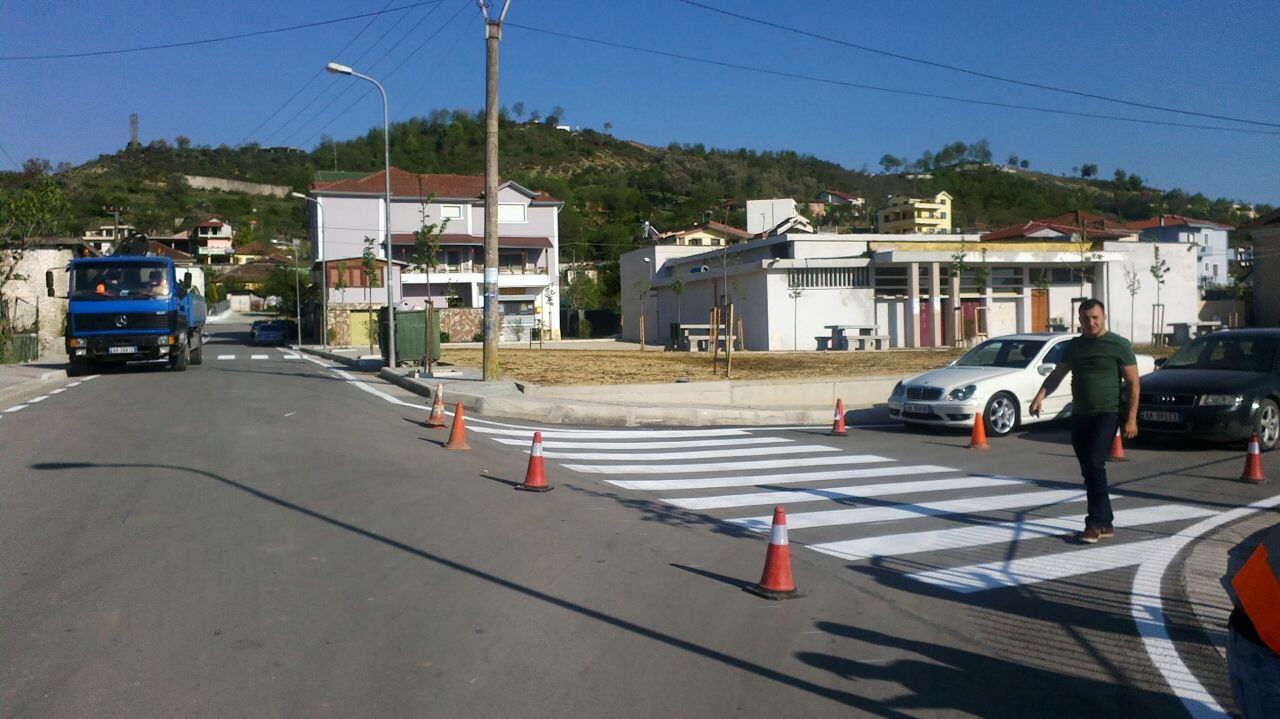 Reconstruction of Vaqarr Roads, National Road Qender Vaqarr, Circuito Ibro Road and Rrugicat