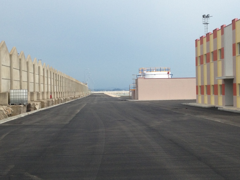 Construction of fishing port, Durres