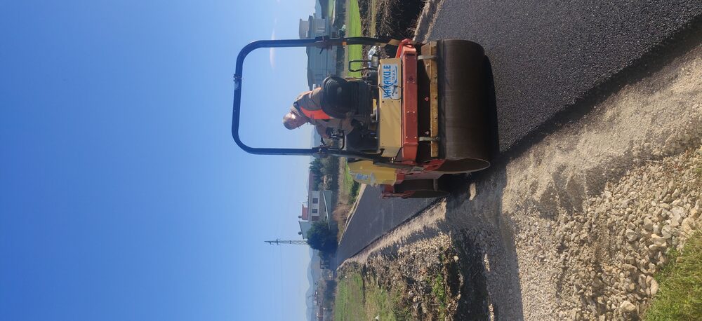 Reconstruction of the road “Azem Hajdari-Migjeni”, Xhafzotaj village in Rrashbull Administrative Unit, Durres